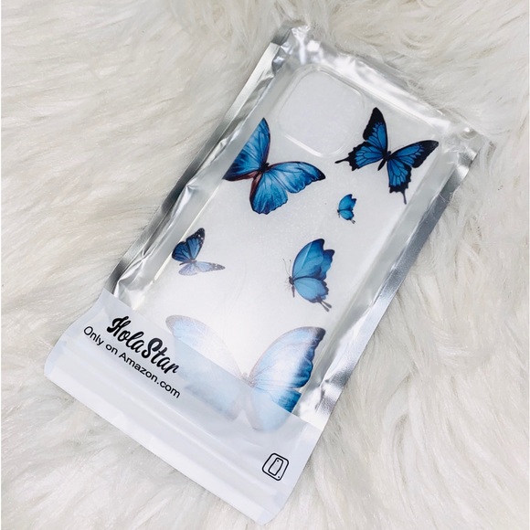iPhone 12/12 Pro Butterfly Transparent Case - Picture 7 of 8